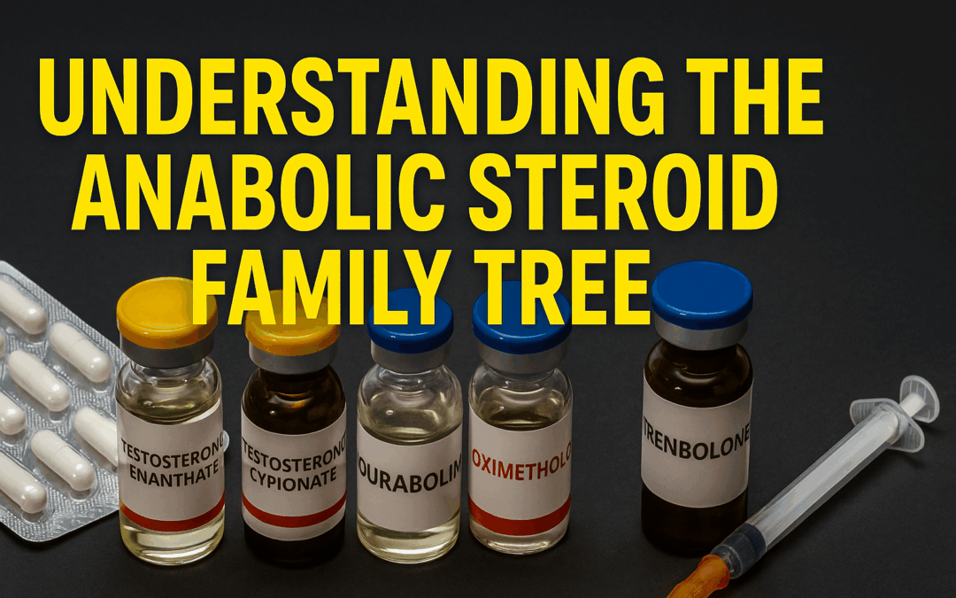 Anabolic Steroid Family Tree: Testosterone Derivatives – DHT Dihydrotestosterone Derivatives – Nandrolone Derivatives 19-Nor