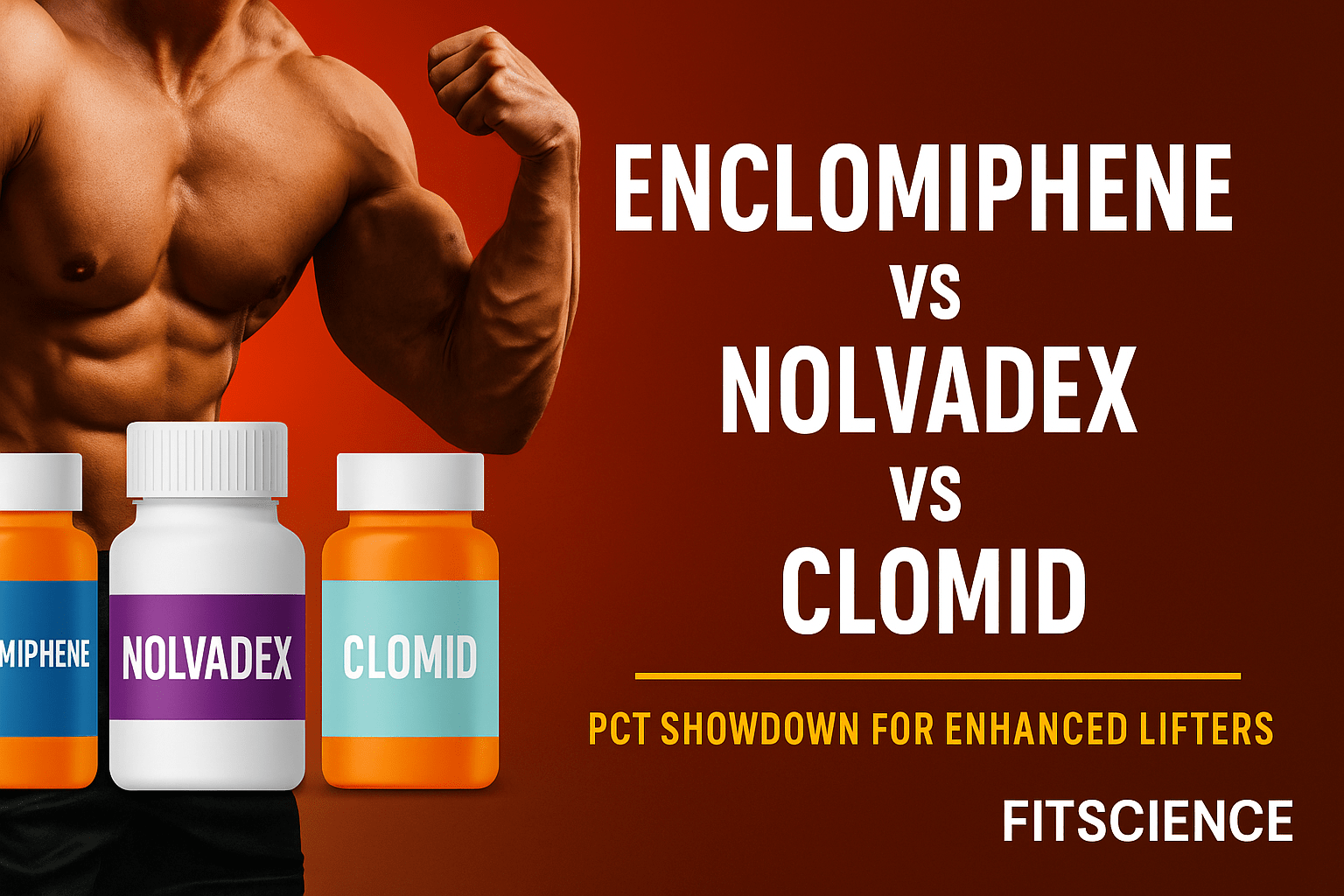 Enclomiphene vs Nolvadex vs Clomid: PCT Showdown