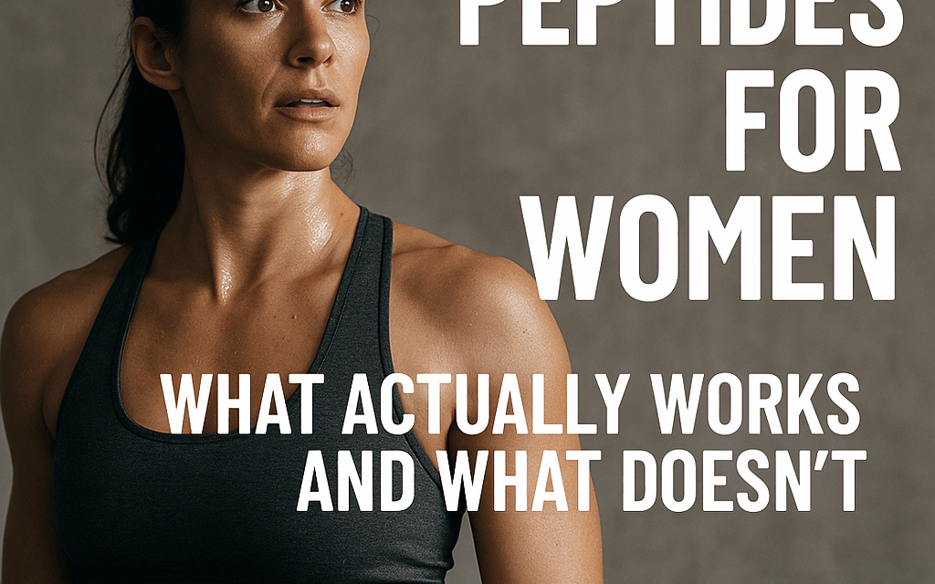 Peptides for Women: What Actually Works (And What Doesn’t)
