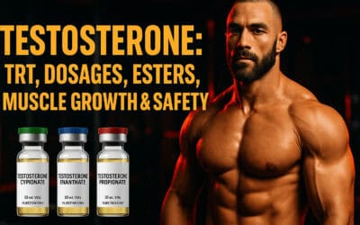Testosterone: TRT, Dosages, Esters, Muscle Growth & Safety