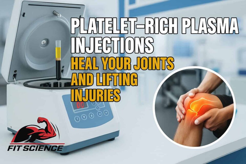 PRP injections bodybuilding injuries and healing
