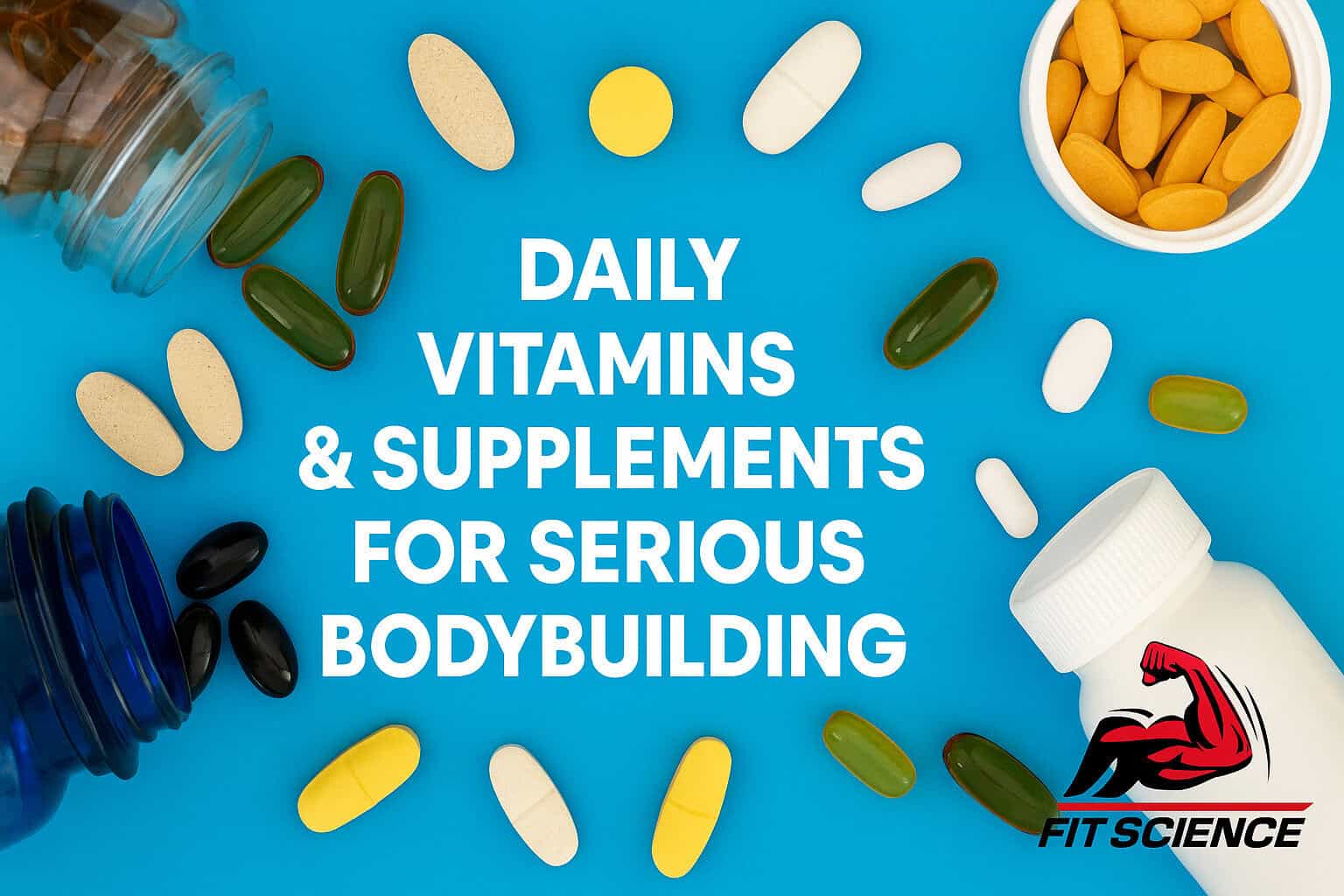 Vitamins and supplements for bodybuilders