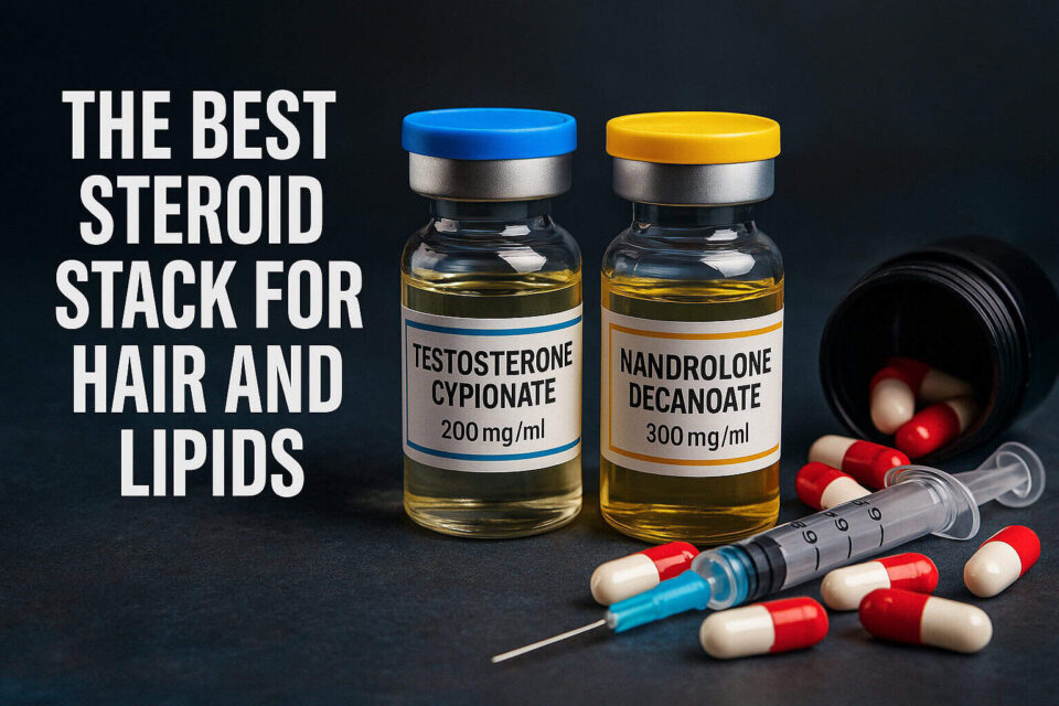 what is the safest stack for hair and lipids