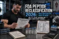 FDA Peptide Reclassification 2026: What Bodybuilders Need To Know About BPC-157, TB-500 and More 36 FDA Peptide Reclassification